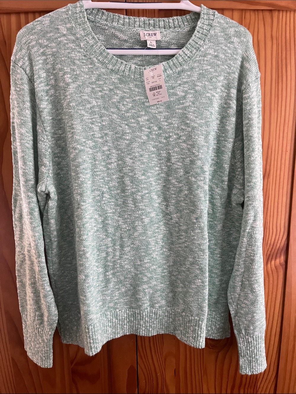 J. Crew Mint Beach Sweater Sweater